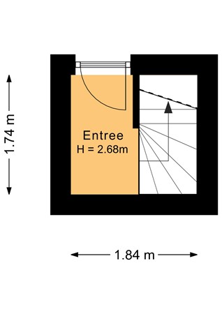 Floorplan - Amsterdamsestraatweg 122C, 3513 AL Utrecht